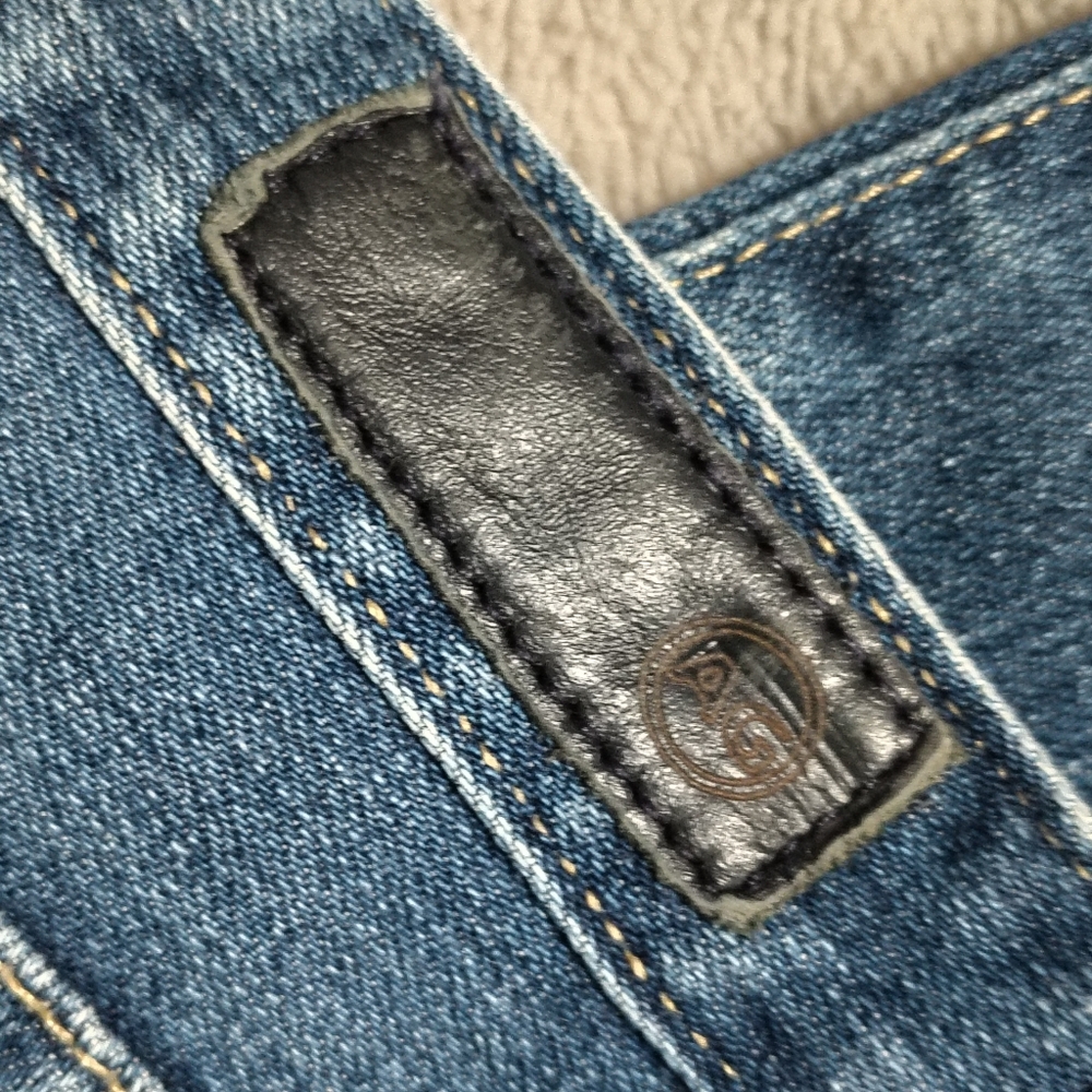 AG $225 AG-ED Alexxis High Rise Vintage Straight Jeans Women's 31R Retro Fading - Picture 9 of 11